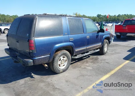 2000 Chevrolet Tahoe Z71 from USA, damaged, VIN 1GNEK13R9YR172252